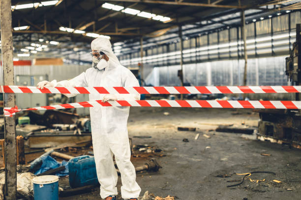 Professional Odor Removal technician working in District Heights, MD